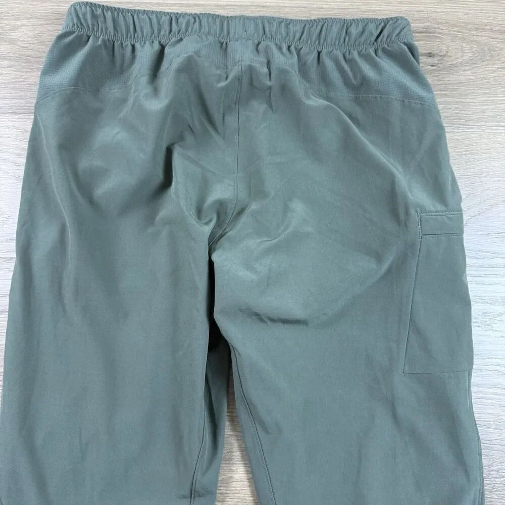 Abercrombie YPB Pants Adult Small Athleisure Jogger Ankle Zip Vented Lightweight